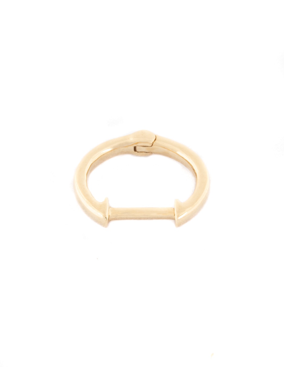 Piercing de oro amarillo 14 K con acabado brillante