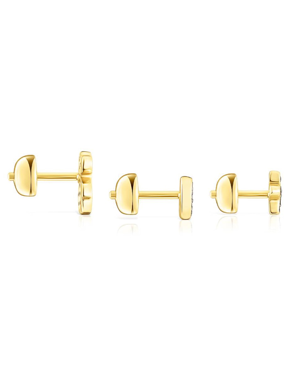 Aretes con acabado pavé espinela 4
