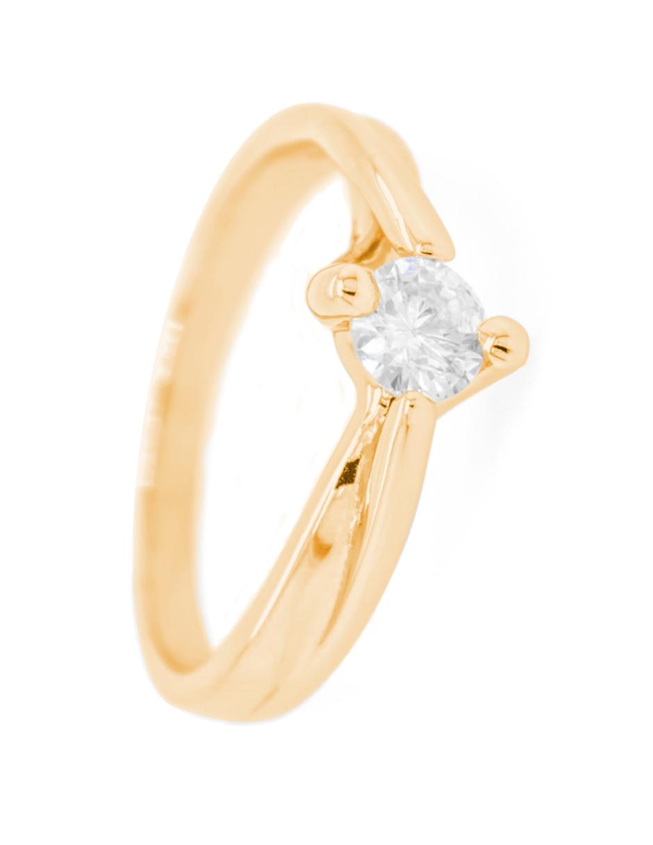 Solitario de oro 14 k diamante Solitario de oro 14 k diamante