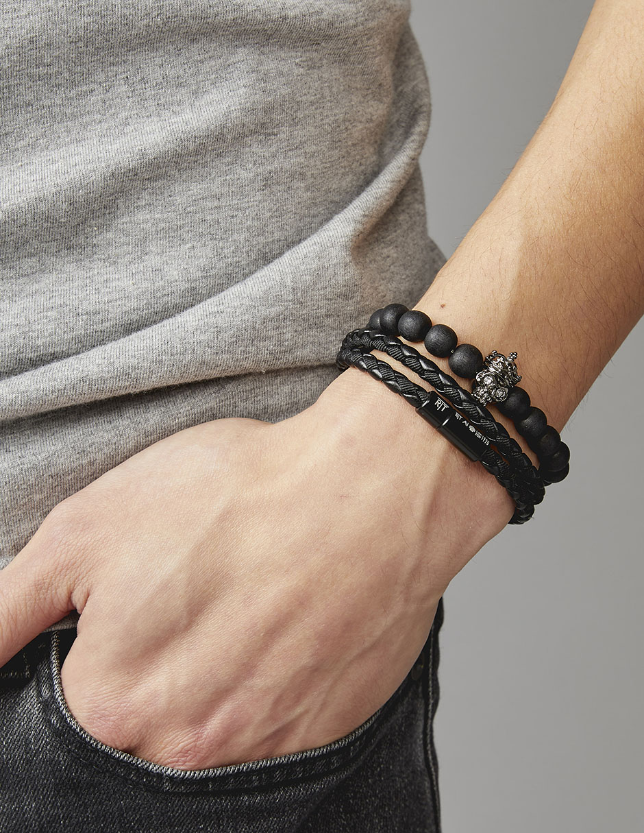 FABRIC/ECO-LEATHER PIEL, GRAFITO