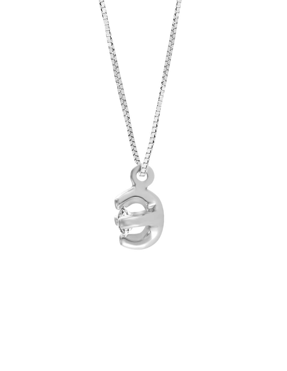 Gargantilla Escape de oro blanco 14 K 2