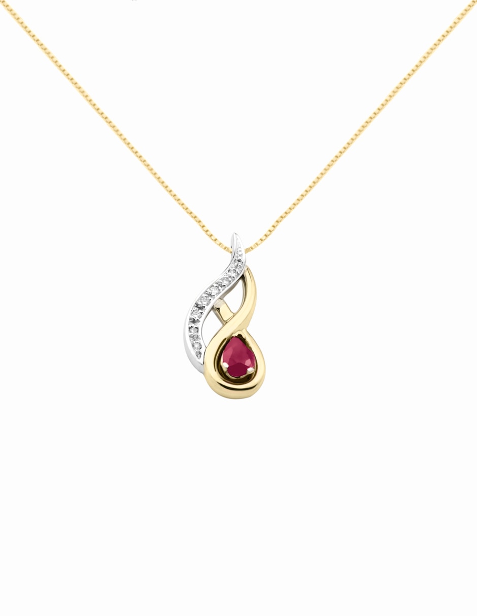 Gargantilla Emotion de oro amarillo 14 K