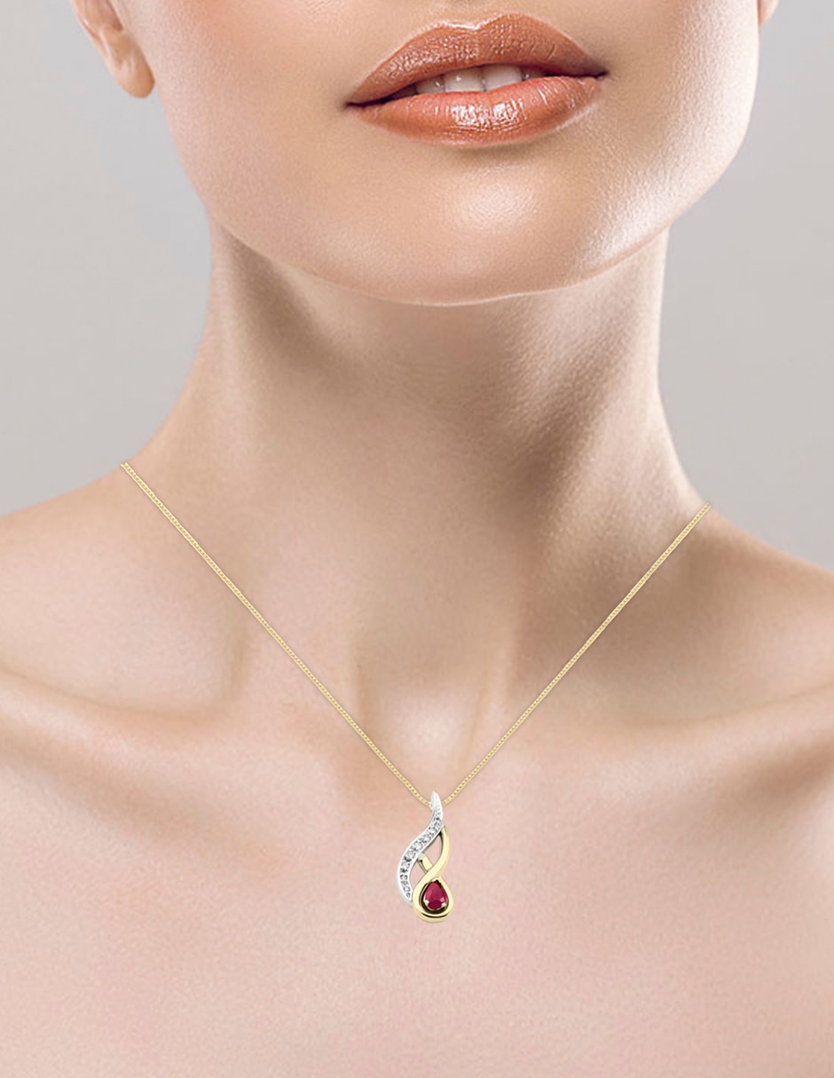 Gargantilla Emotion de oro amarillo 14 K 2