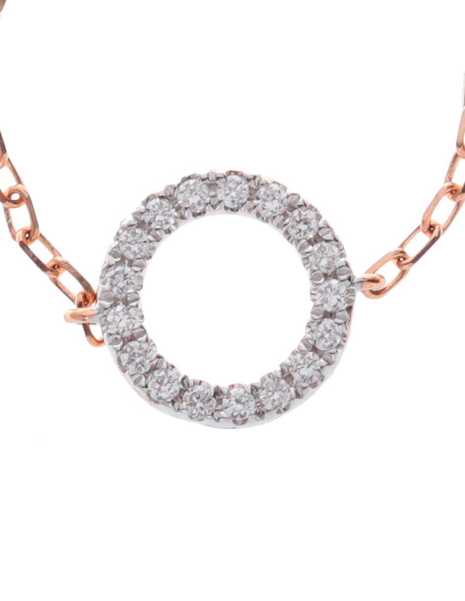 Anillo 18 k de oro diamante brillante 2