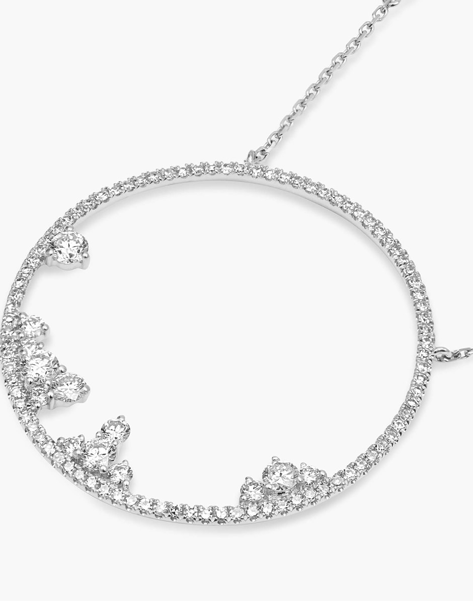 Collar Fairytale de oro blanco 18 K 3