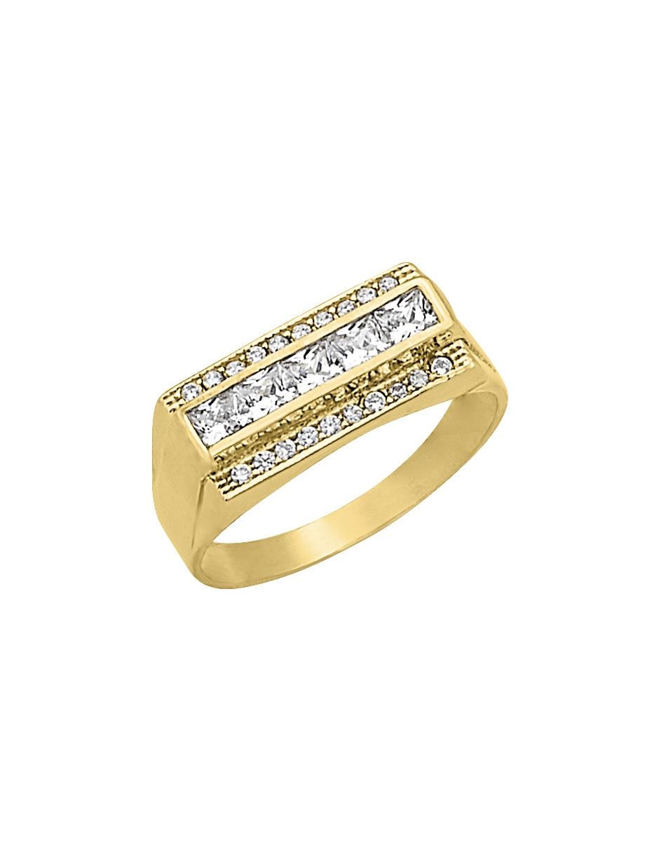 Anillo zirconia brillante 2