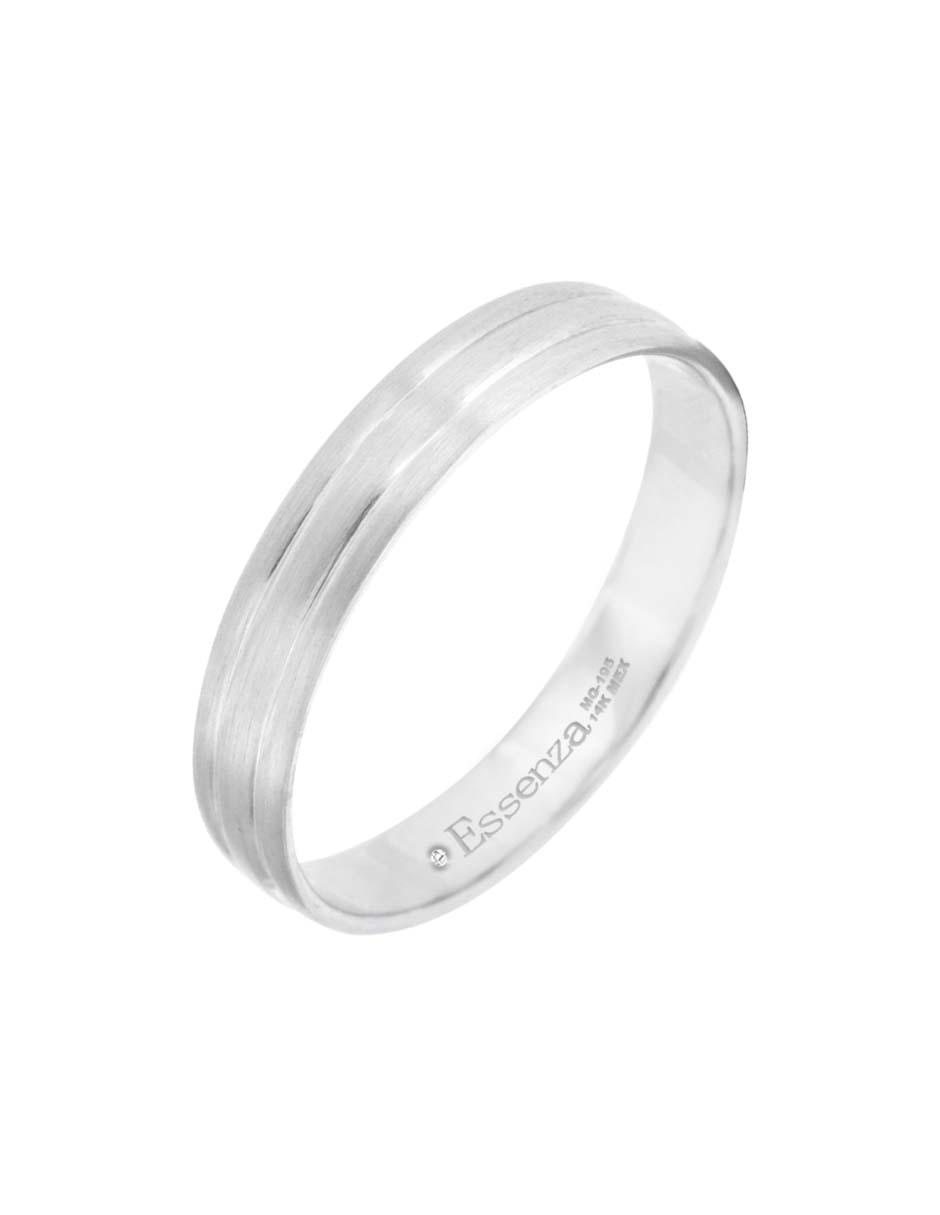 Argolla de oro blanco 14 k Cirene Argolla de oro blanco 14 k Cirene