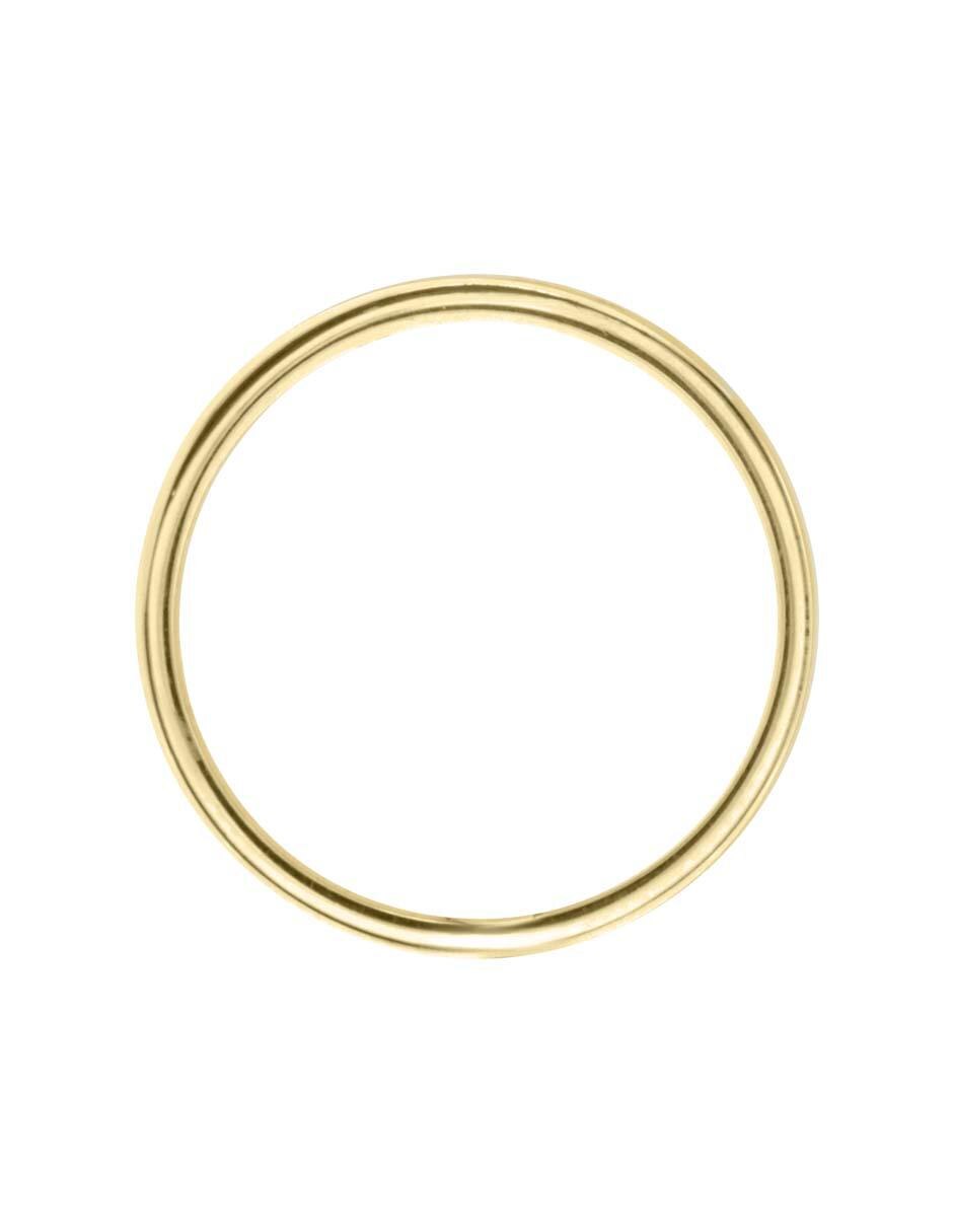 Argolla de oro amarillo 14 k Dafne 3