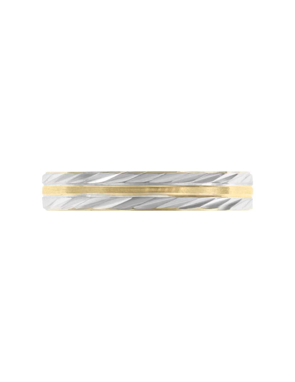 Argolla de oro amarillo 14 k Damaris 4