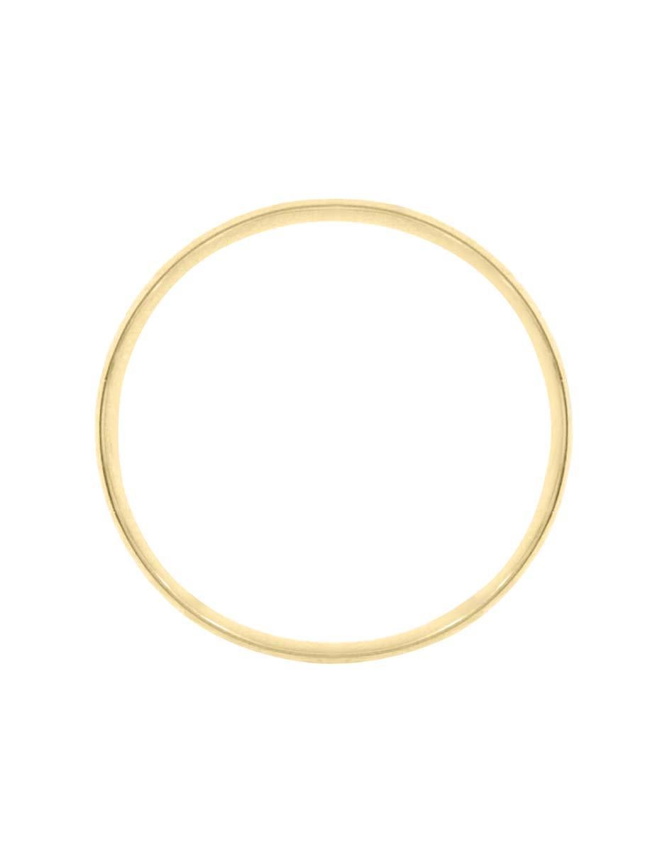 Argolla de oro amarillo 14 k Damaris 3