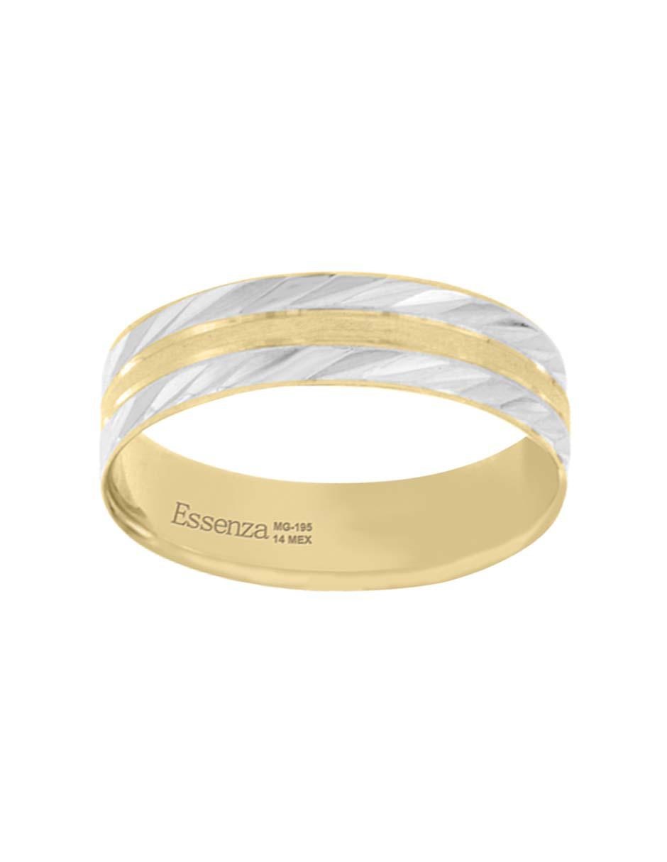 Argolla de oro amarillo 14 k Damaris 4