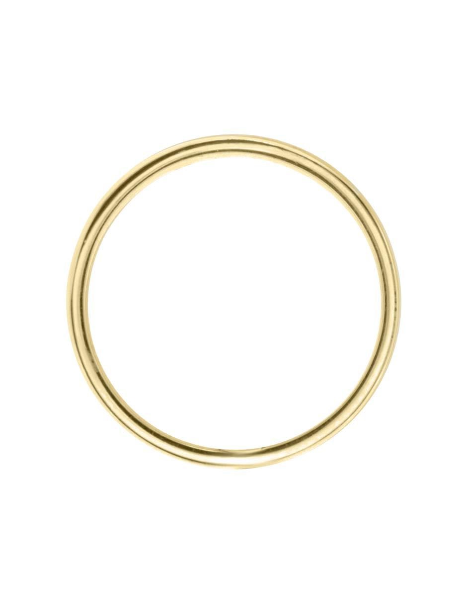 Argolla de oro amarillo 14 k Dafne 3