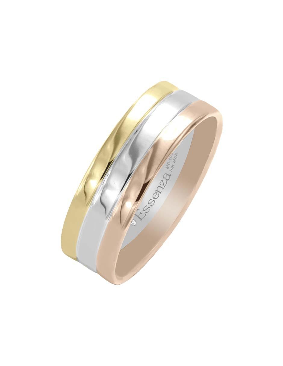 Argolla de oro florentino 14 k Roser