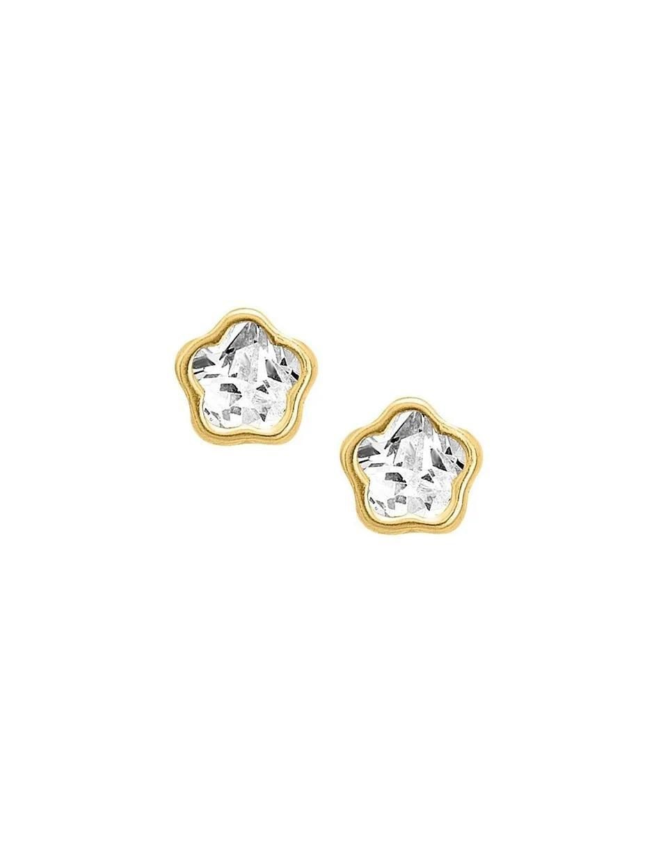 Broqueles con acabado brillante zirconia