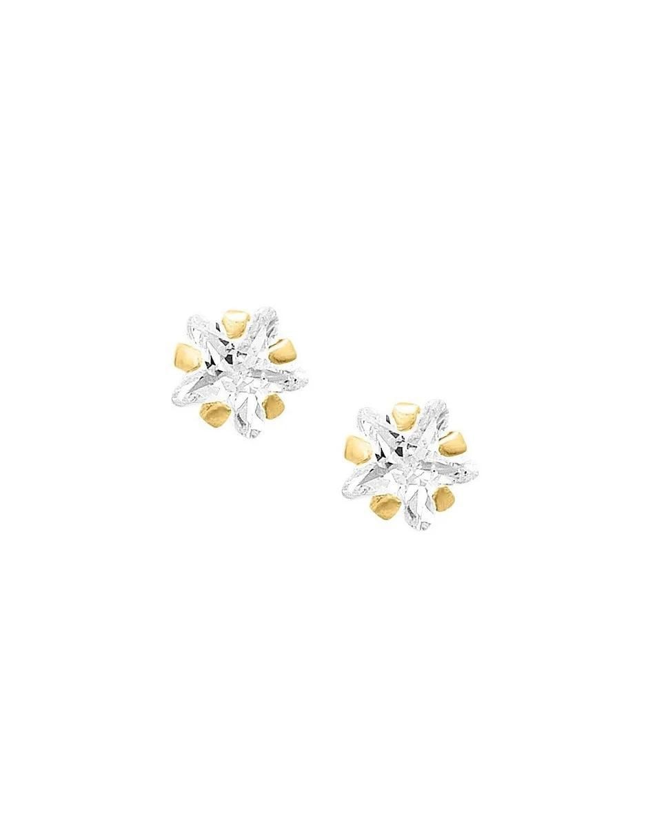 Broqueles con acabado brillante zirconia