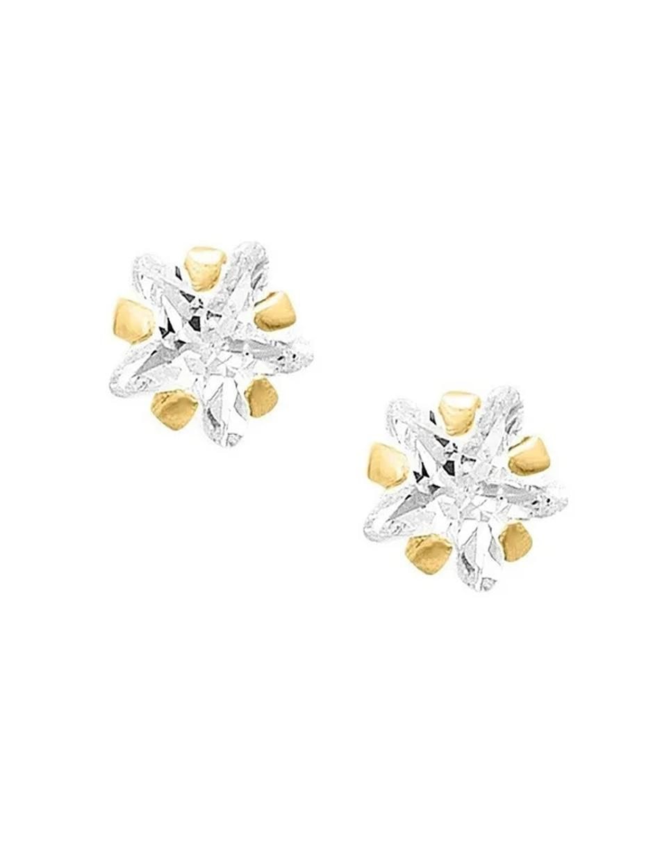 Broqueles con acabado brillante zirconia 3