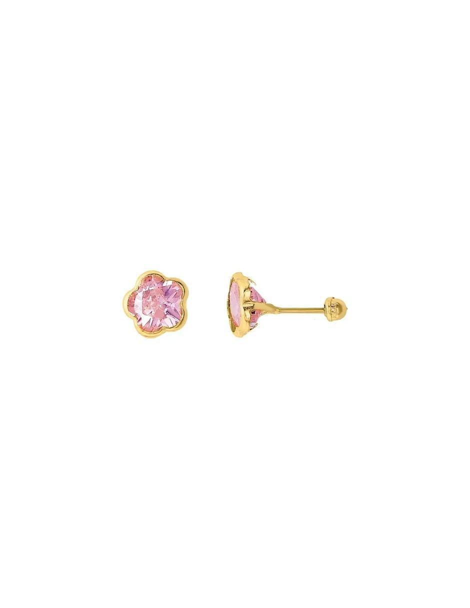 Broqueles con acabado brillante zirconia
