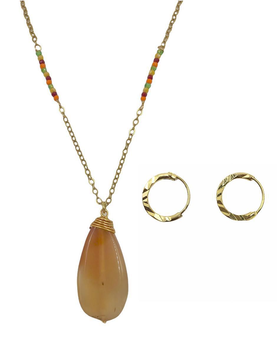 Arracadas y collar
