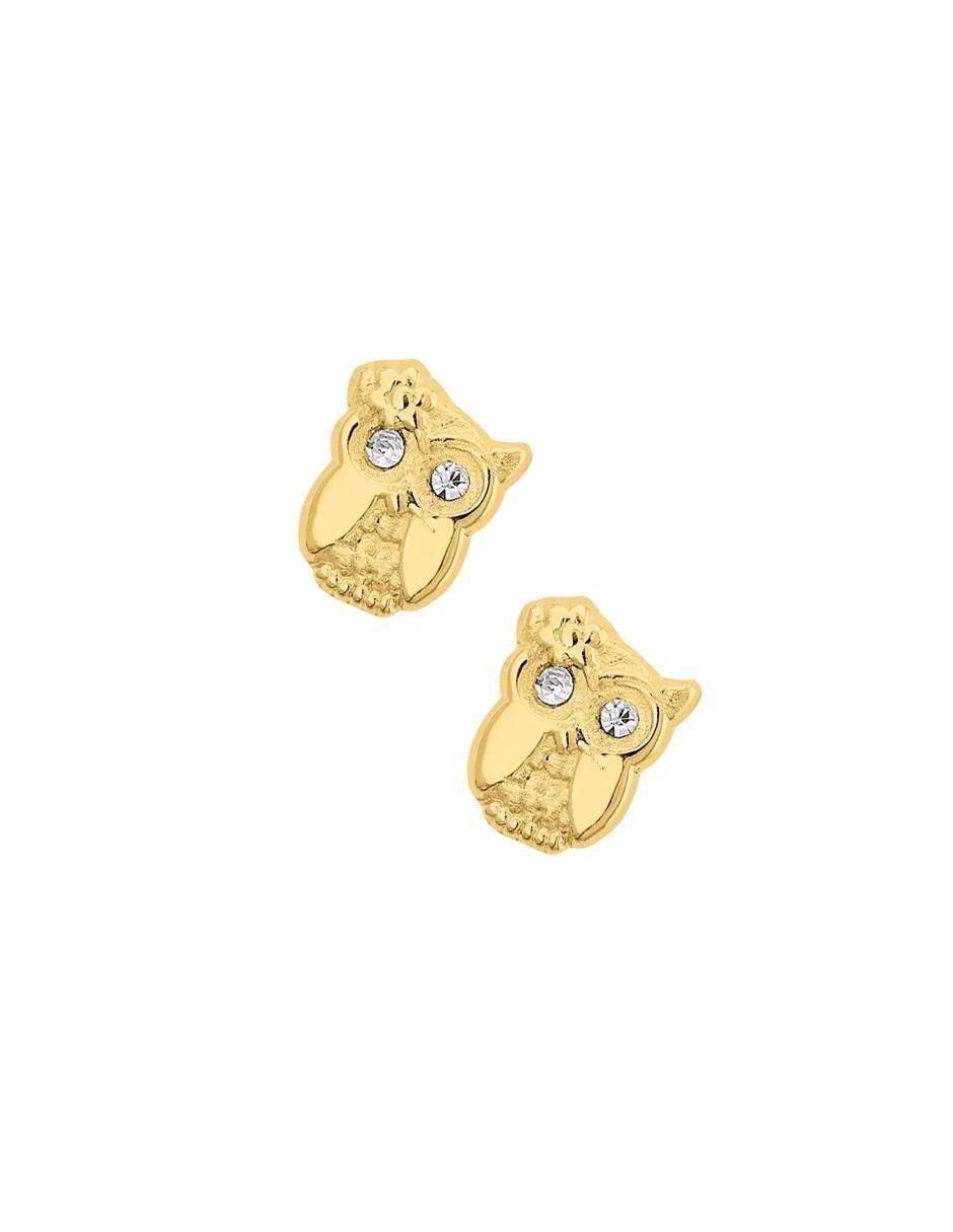 Broqueles con acabado brillante zirconia 2