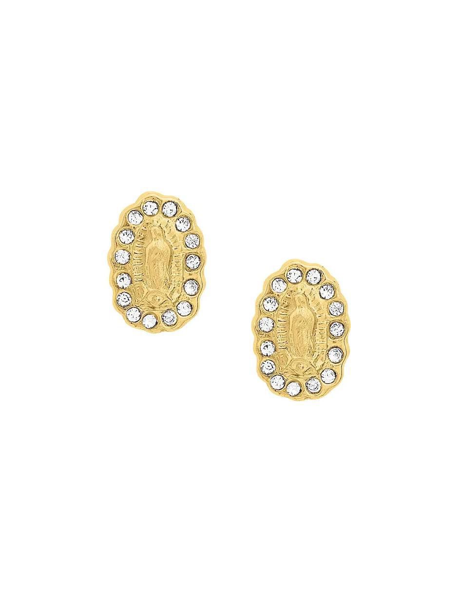 Broqueles con acabado brillante zirconia 3
