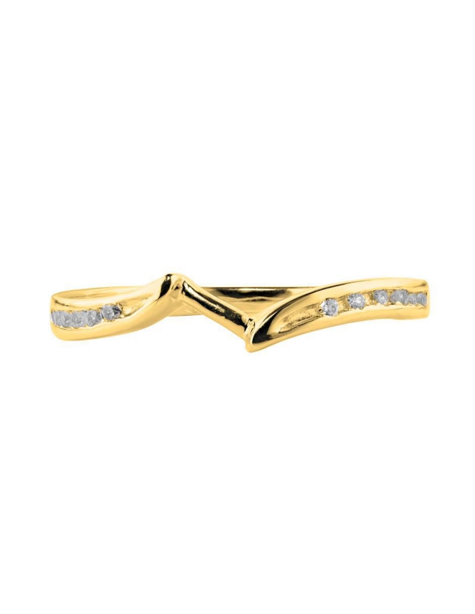 Anillo de compromiso de oro amarillo 14 k diamante Anillo de compromiso de oro amarillo 14 k diamante