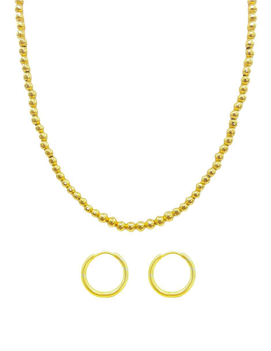 Aretes y collar 1