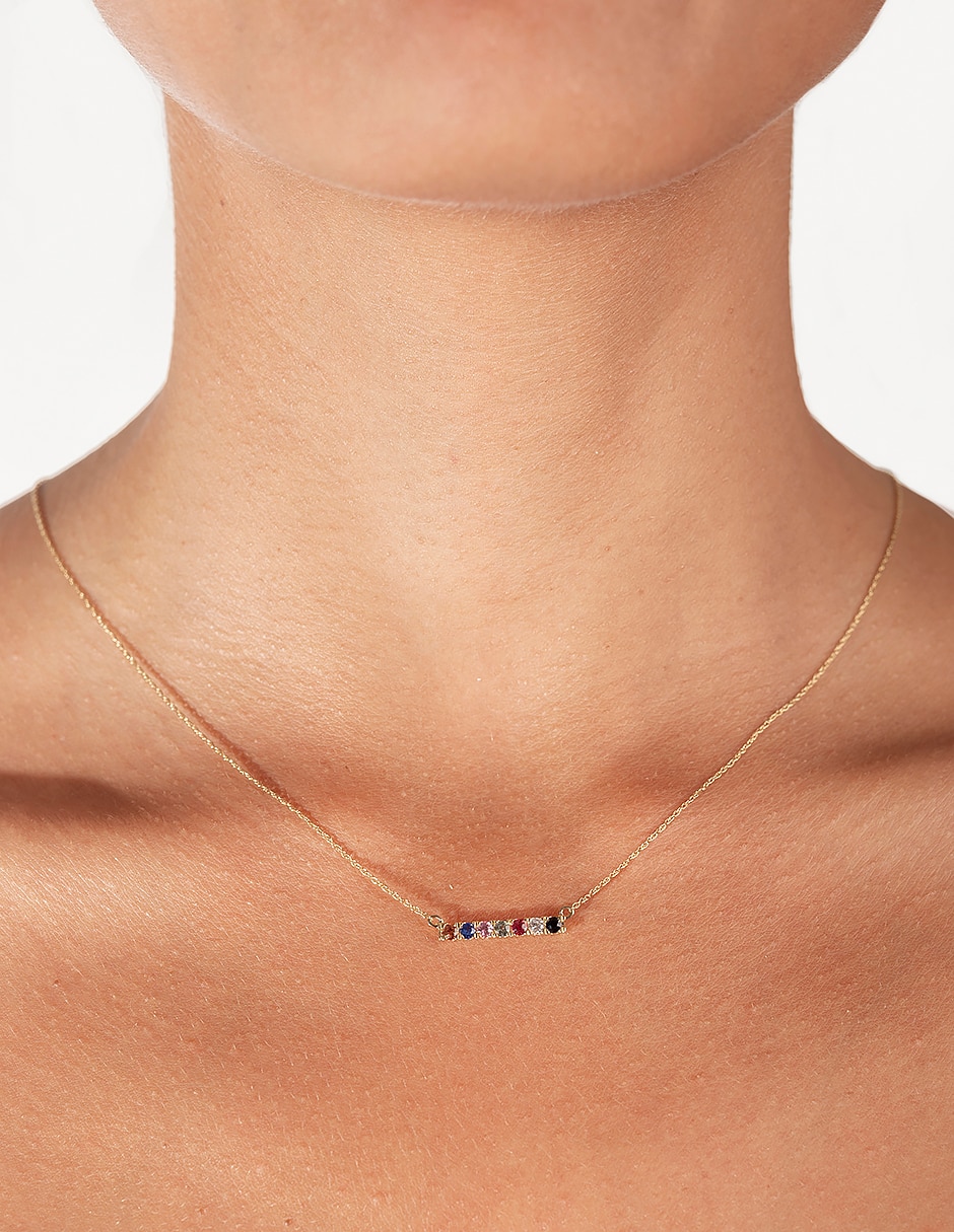 Collar de oro 14 K 2