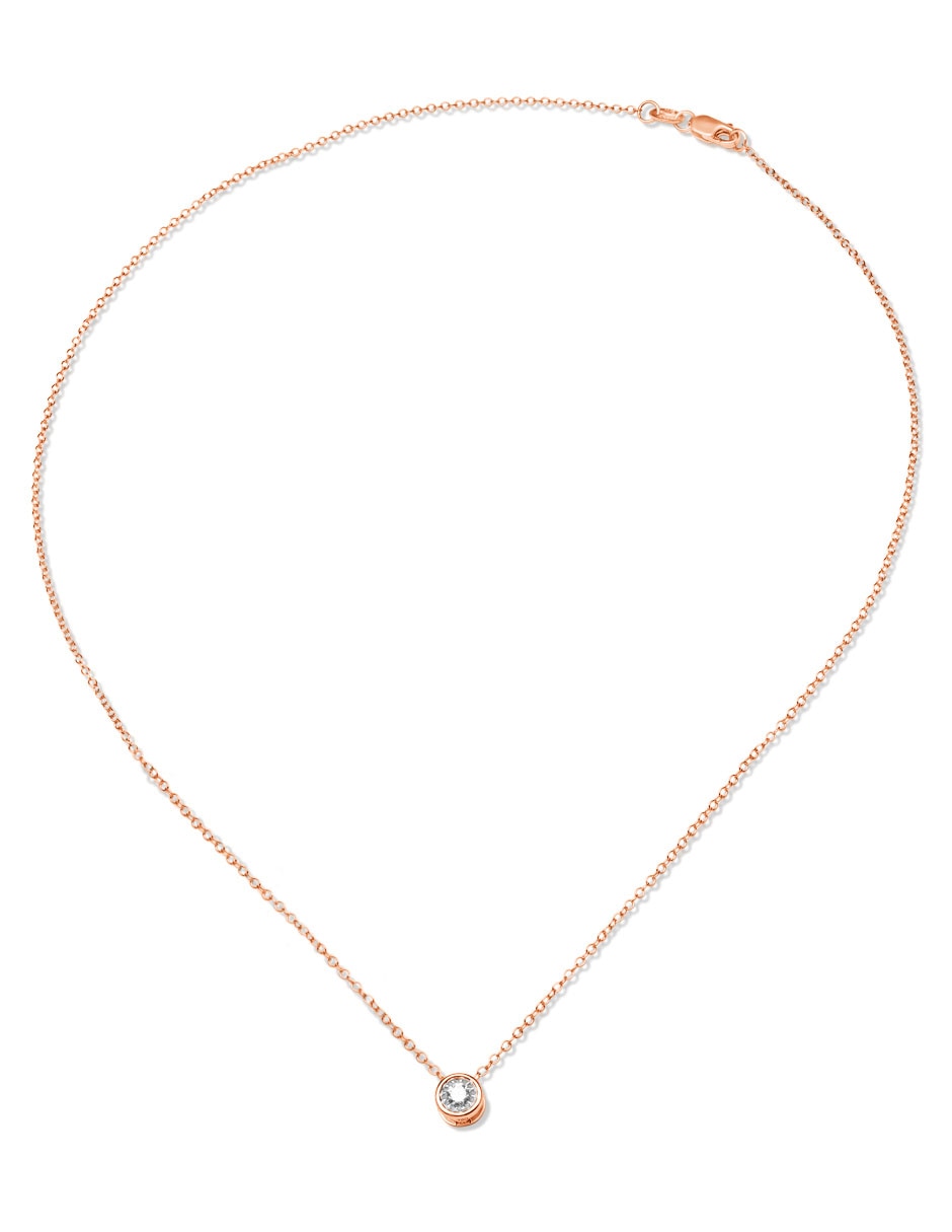 Collar de oro rosa 2