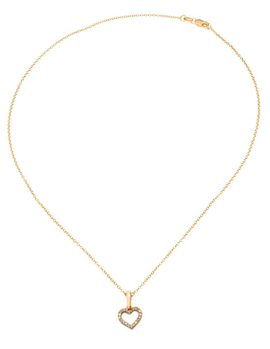 Collar de oro amarillo 14 K