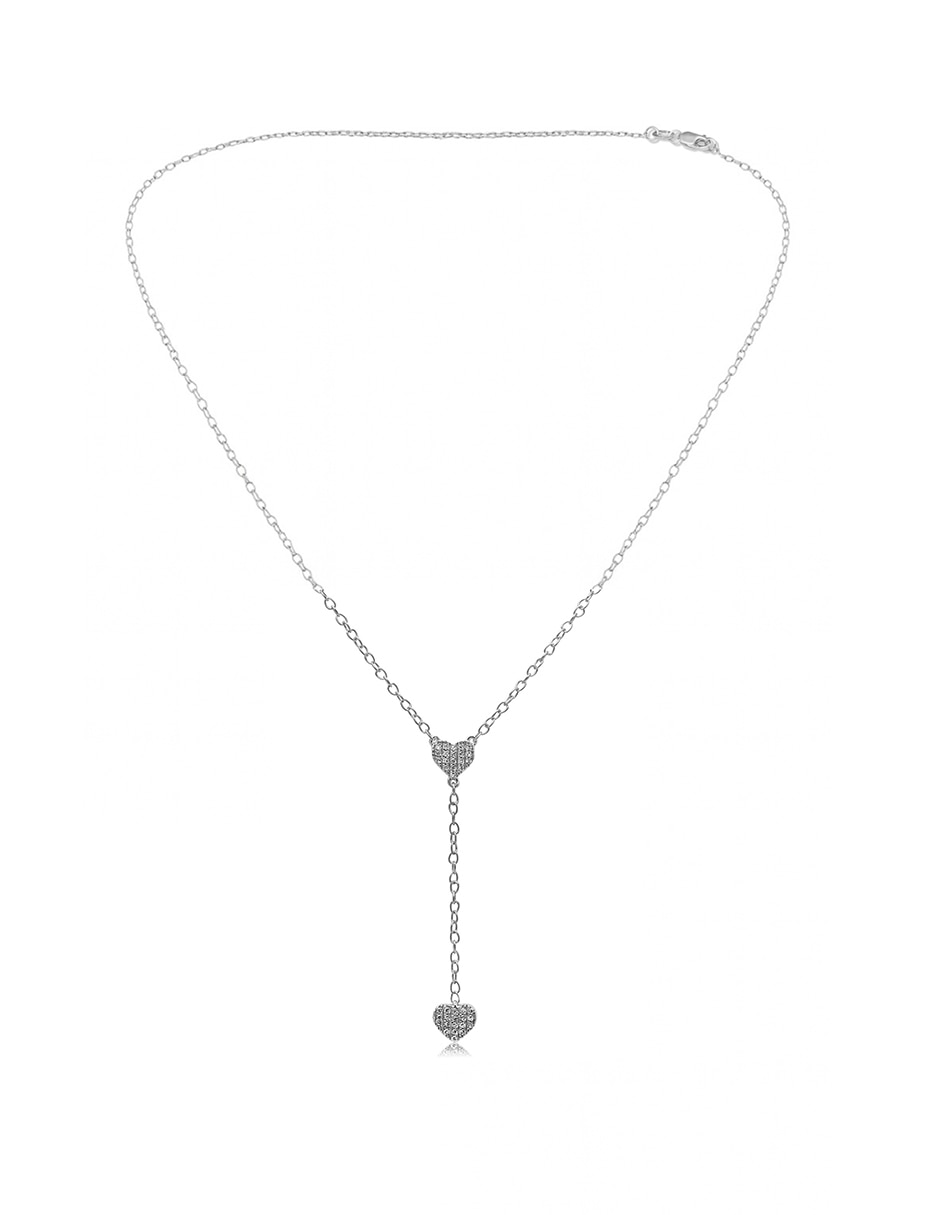 Collar de corazón de oro 14 K 4