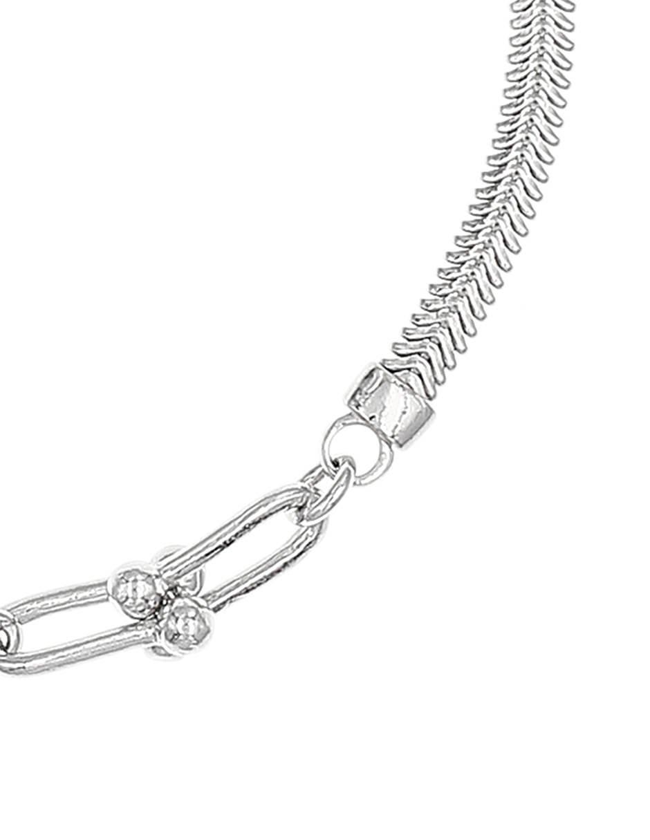 Pulsera de plata P 925 con acabado pulido 2