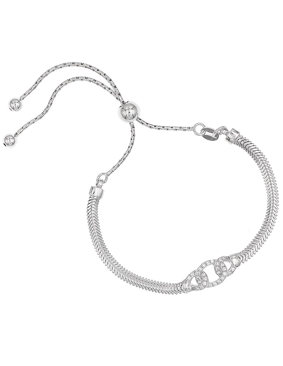 Pulsera de plata P 925 con acabado pulido 1