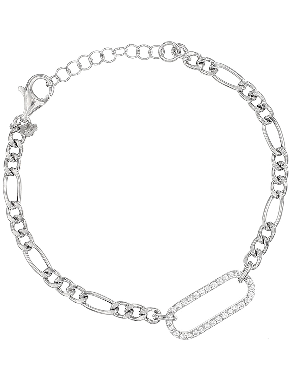 Pulsera de plata P 925 con acabado pulido
