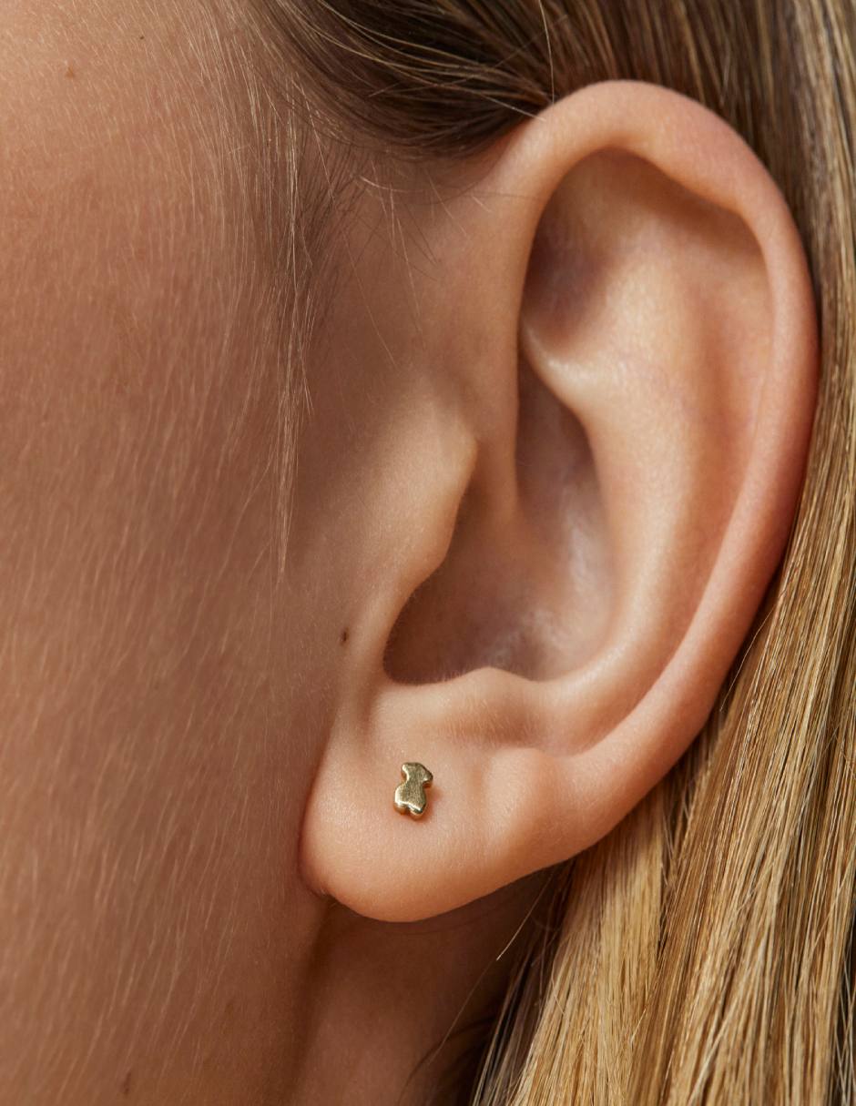Piercing de oso Pearl de oro perla 4