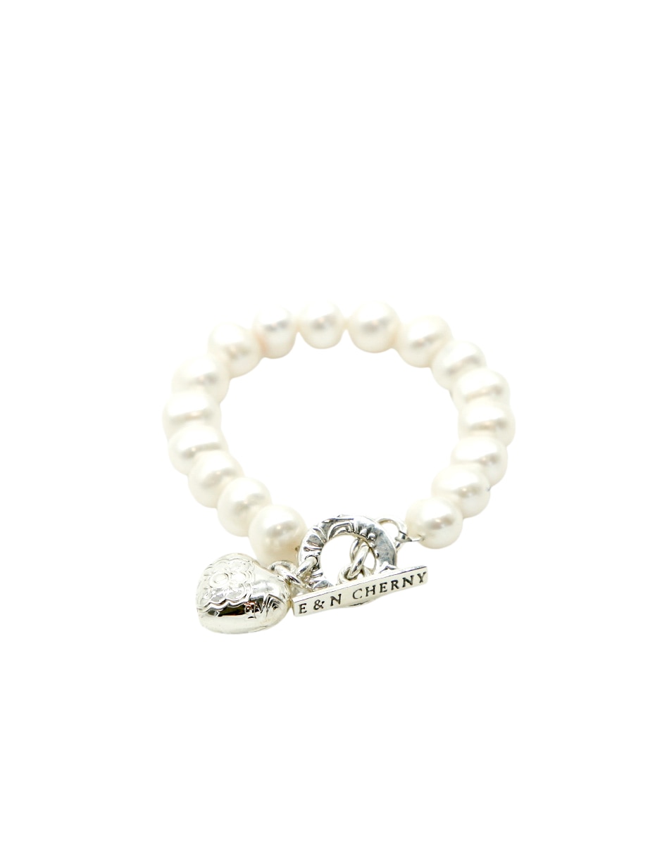 Pulsera de plata con acabado texturizado 2