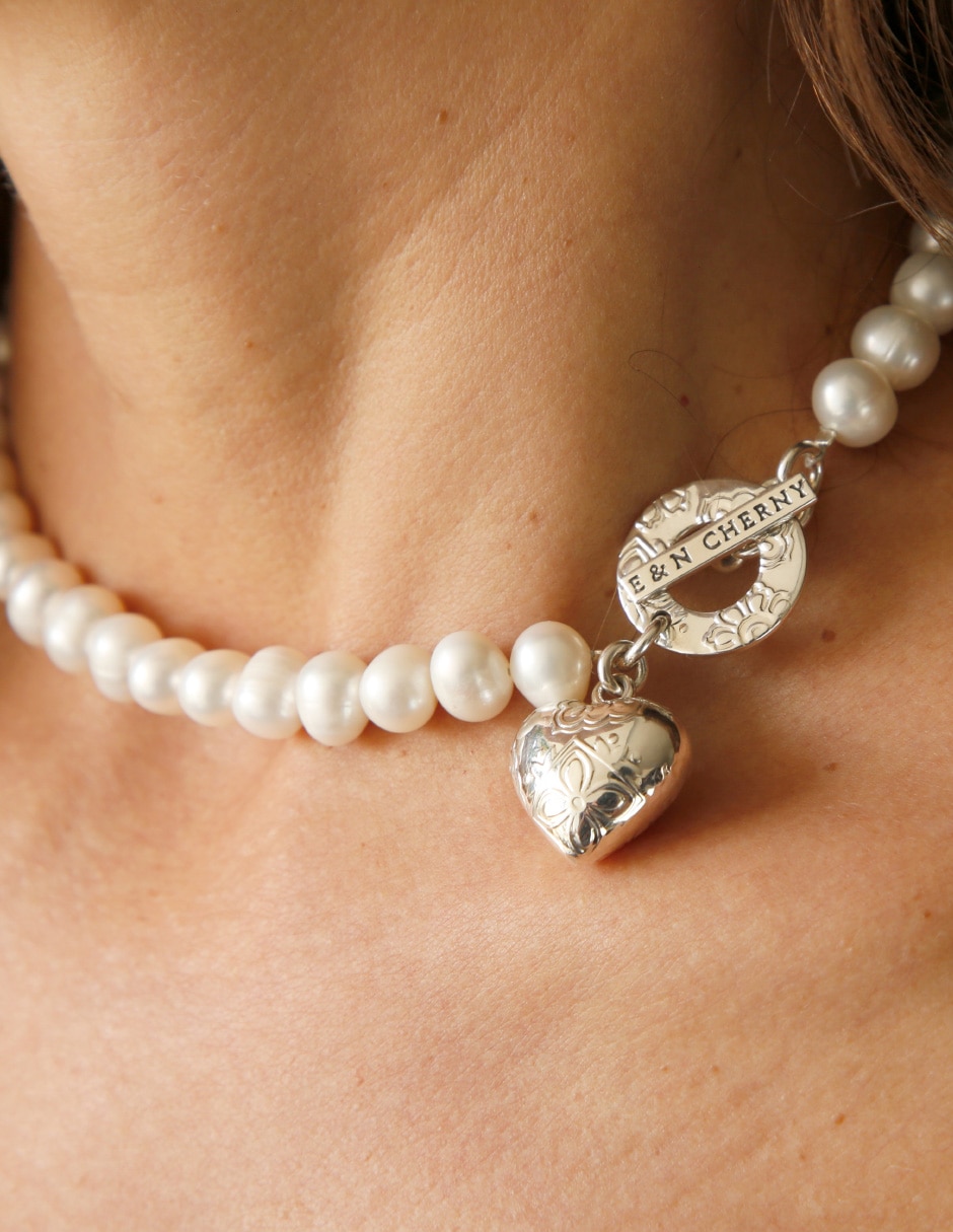 Collar Perlas de plata P 925 2
