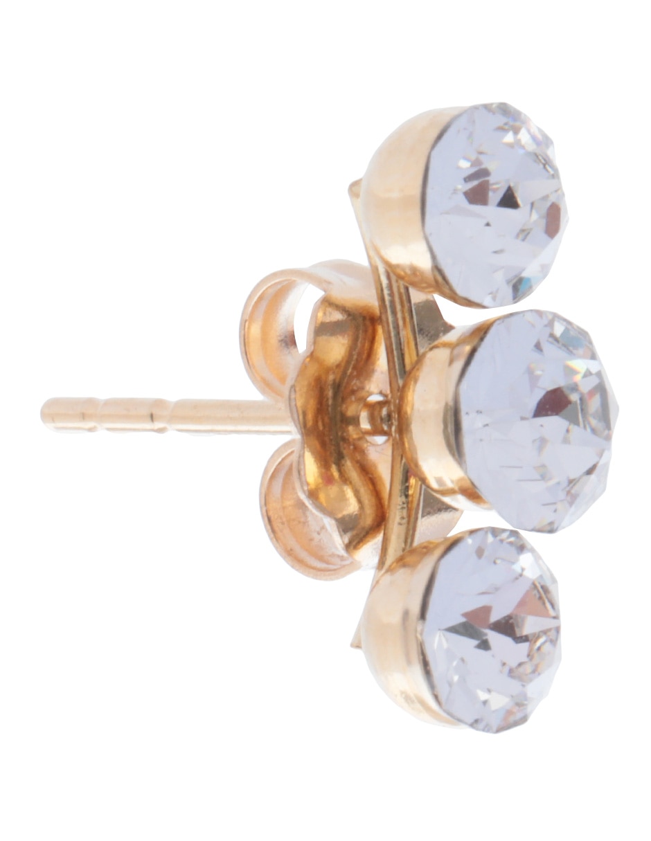 Piercing de oro amarillo 14 K con acabado brillante cristal 2
