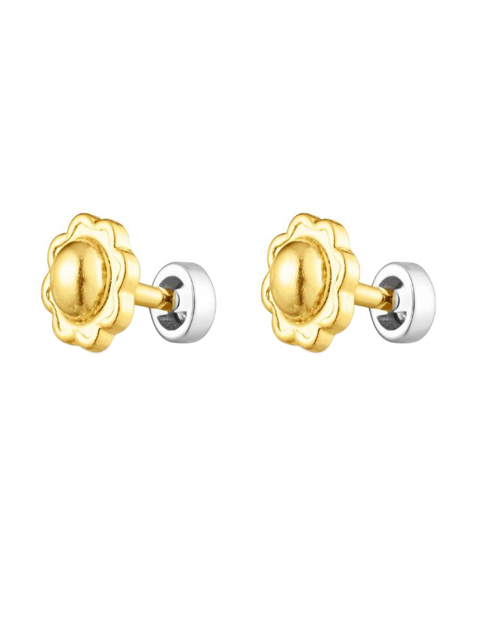 Broqueles circulares Diamonds de oro blanco diamante 4