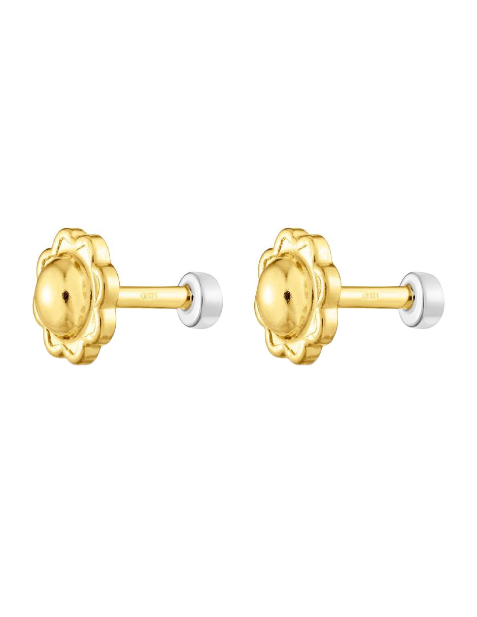 Broqueles circulares Diamonds de oro blanco diamante 5