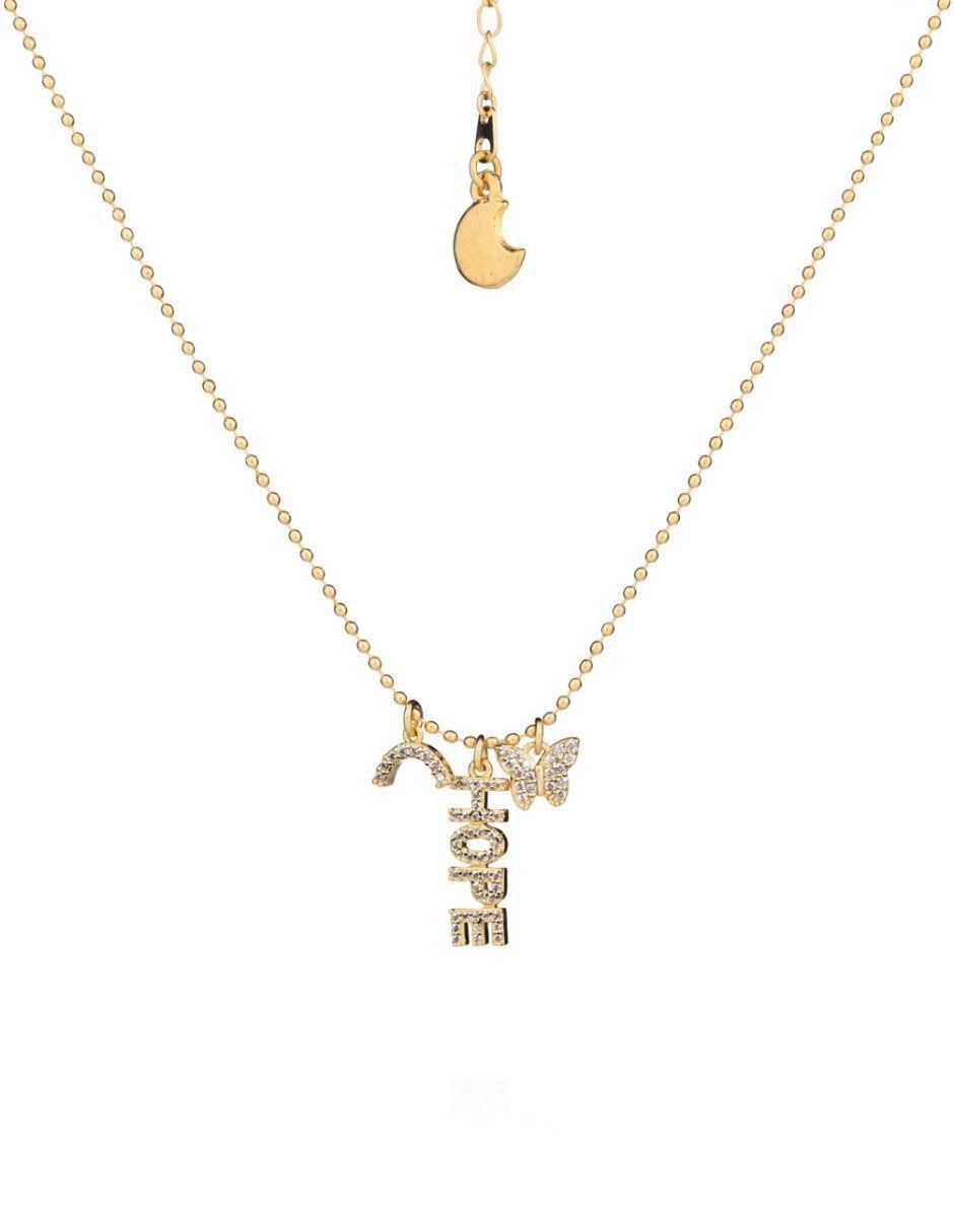 Collar de baño de oro