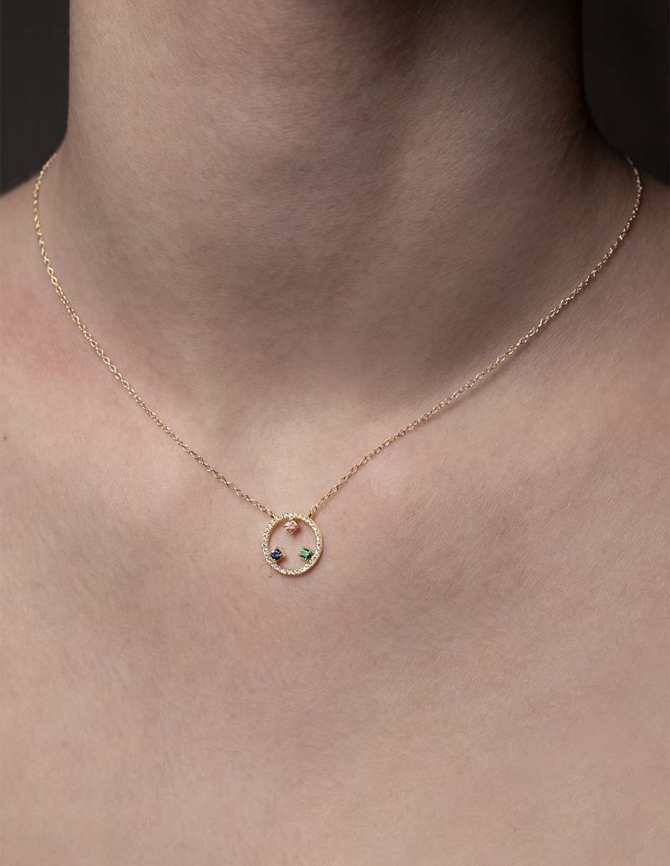 Collar de oro 14 K 3