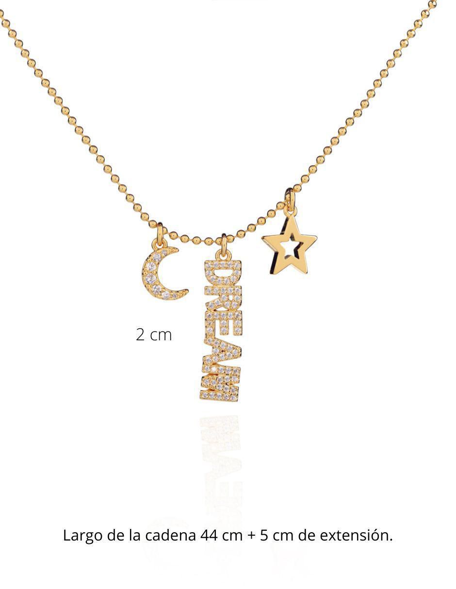 Collar de baño de oro 2