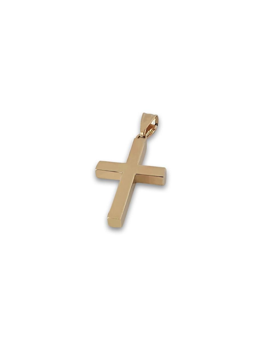 Dije de cruz de oro 2