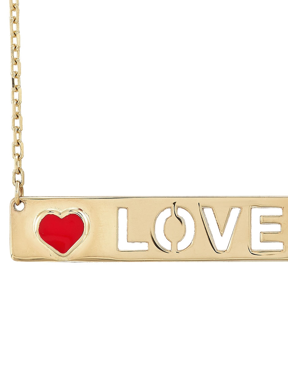 Collar de oro 14 K 2
