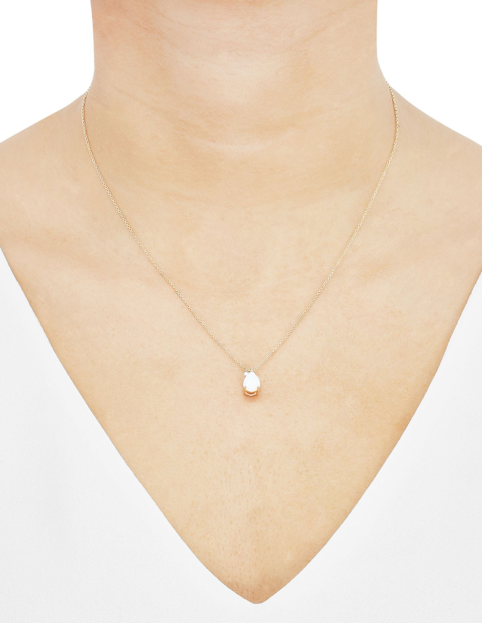 Collar de oro 14 K 4