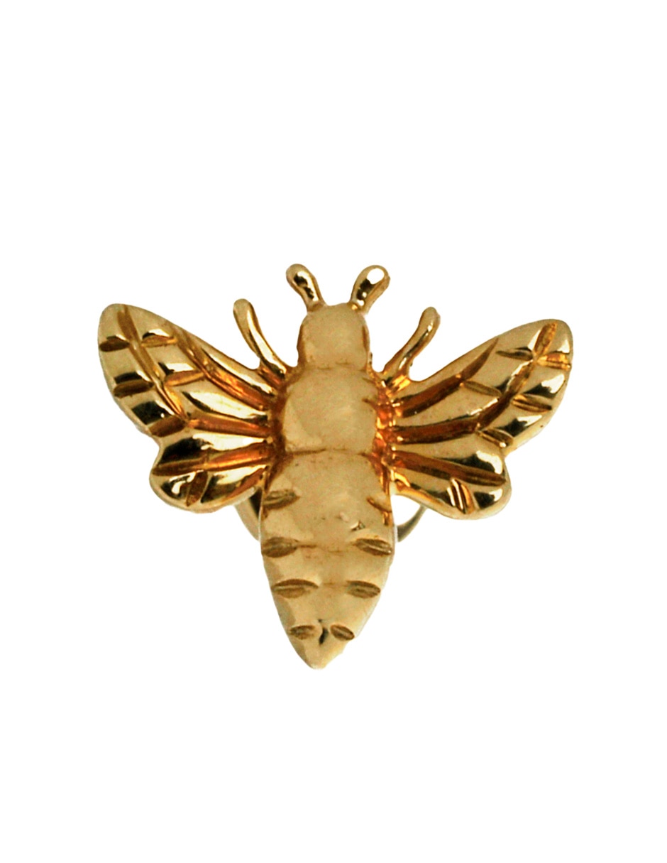Piercing de abeja de oro amarillo 14 K con acabado brillante Piercing de abeja de oro amarillo 14 K con acabado brillante
