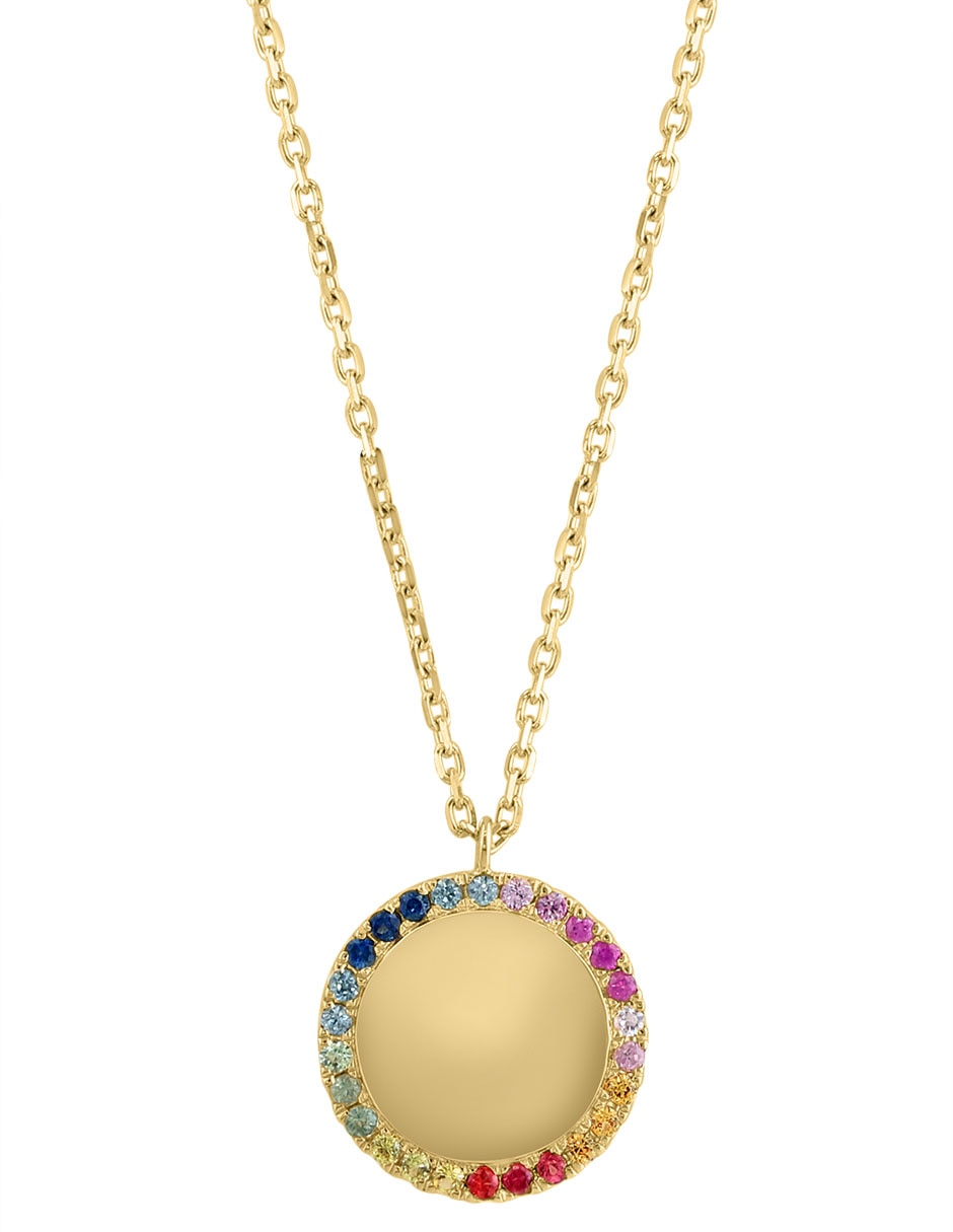 Collar Water Colors de oro 14 K