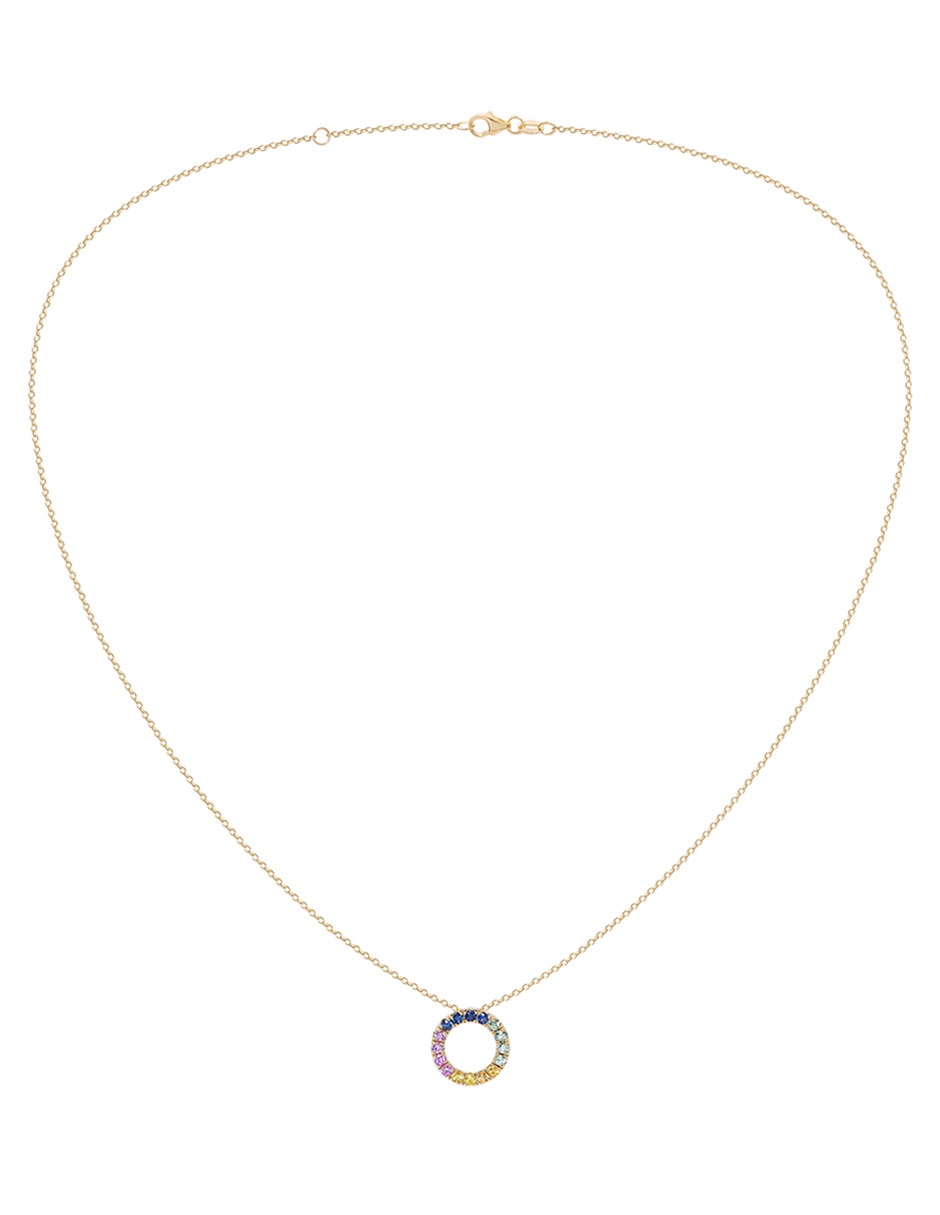 Collar de oro amarillo 14 K 2