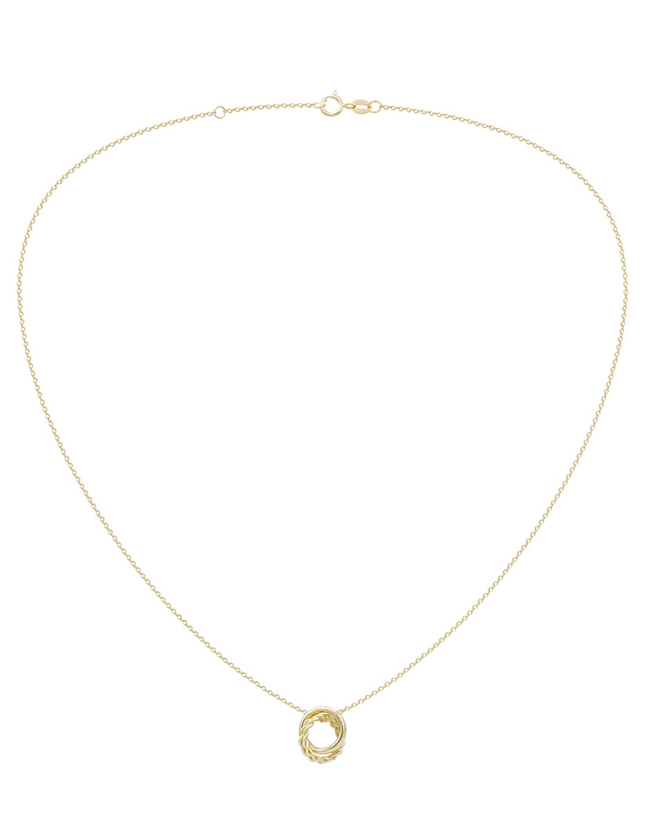 Collar de oro amarillo 14 K 2