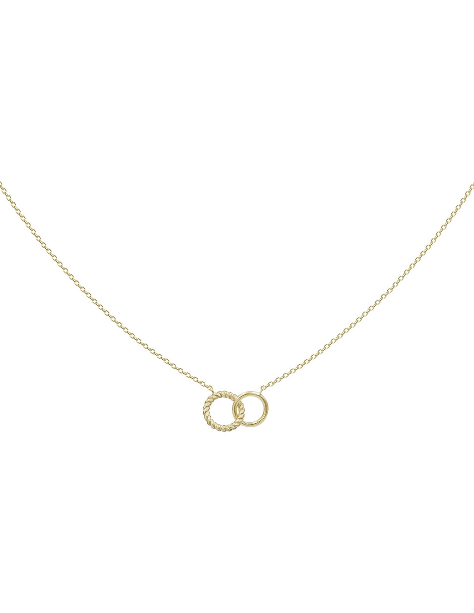 Collar de oro amarillo 14 K 1